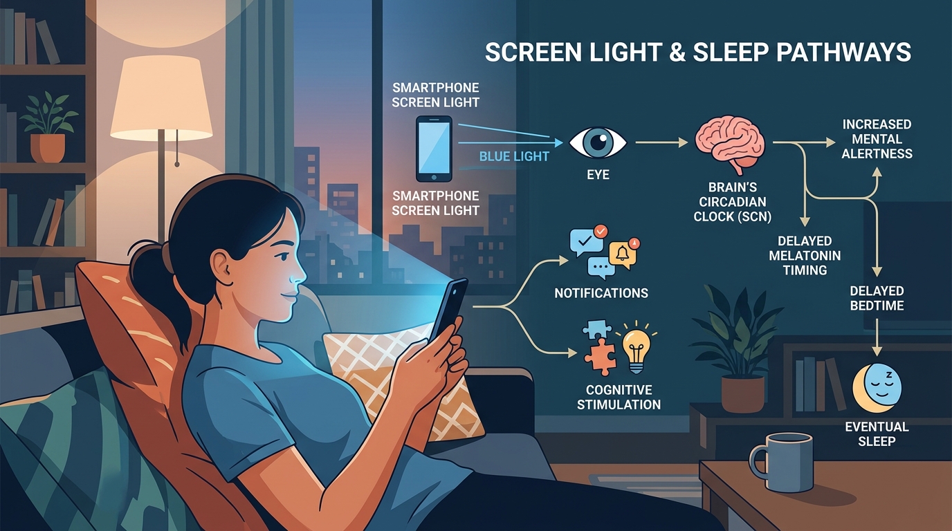 Understanding the Mechanisms Behind Digital Device Interference with Your Natural Sleep Cycle