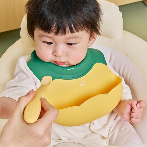잼먹 아기 이유식턱받이 상품 이미지 1
